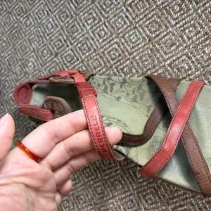 Merrell San Remo Sandals Women's 9 US 7 UK Brown Leather Strappy Summer Gorpcore thumbnail 4