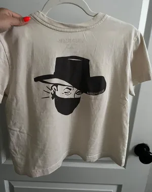 Cowboy Pillows tee Tan thumbnail 3