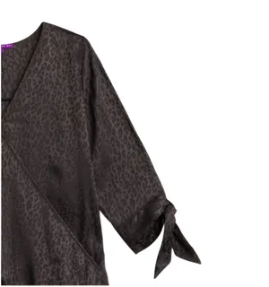 West Kei Allan Surplice Tie Sleeve High-Low Blouse thumbnail 6