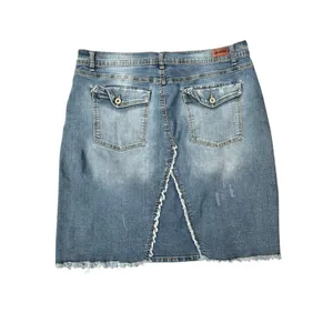 Be Girl Women's Blue Denim Jean Skirt thumbnail 3