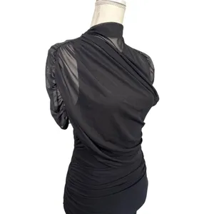 Amanda Uprichard Evianna Dress in Black Small New Womens Mini LBD thumbnail 5