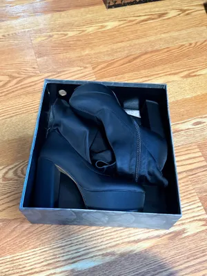 Dolls Kill Black Thigh-High Boots thumbnail 11
