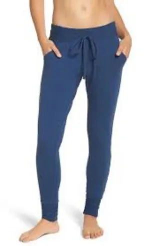 Free People Movement Sunny Skinny Joggers Dusty Navy size Large thumbnail 1