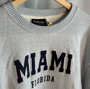 Miami Crew Neck Sweatshirt Blue Size XL thumbnail 3