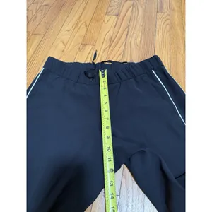 Lululemon On the Right Track Pant in‎ Black / White Size 10 thumbnail 8