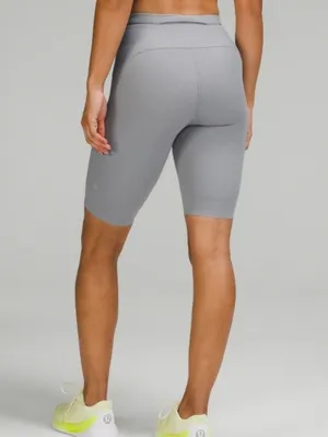 Lululemon SenseKnit Running High-Rise Short 10" Grey Size 6 thumbnail 2