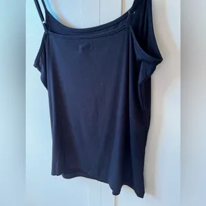 L’AGENCE Black Women’s Ella Cami Spaghetti Strap‎ Tank Top Size S thumbnail 15