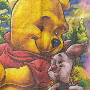 Disney Collection Pink Winnie Pooh & piglet Short Sleeve Tee womens M thumbnail 3