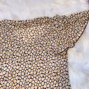 Polka Dot Blouse Tan thumbnail 3