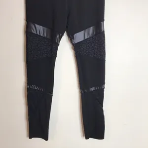 BSP‎ Ladies black athletic workout leggings size large thumbnail 3