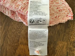 H&M Pink Floral V-Neck Smocked Waist Blouse thumbnail 5