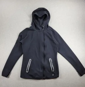 Kyodan Women's Jacket M Black Long Sleeve Hoodie Sports Activewear Zip Pockets thumbnail 1