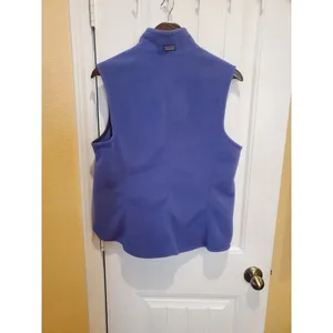 Patagonia Synchilla Vest Women’s LARGE PURPLE Full Zip Sleeveless Coat Outdoor thumbnail 13