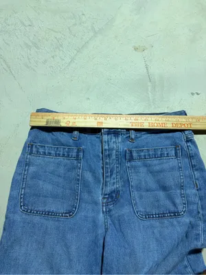 Madewell the dad Jean cutoff Denim Shorts blue 26 thumbnail 5