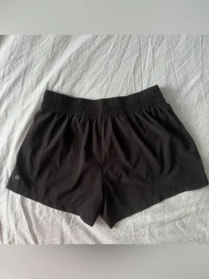 Athleta Black Women's Athletic Shorts with High Elastic Waist, size S thumbnail 5