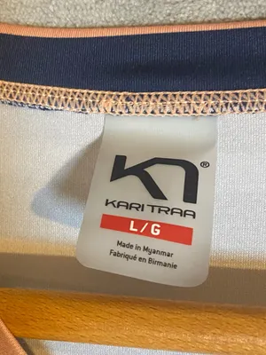 KARI TRAA Sjølvsagt Long sleeve multi color women’s top‎ size large thumbnail 7
