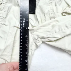 BDG Belted Cargo Shorts Womens Size S Beige Gorpcore‎ Y2K Utility Cotton Twill thumbnail 5