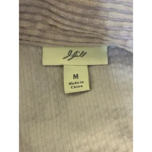 J. Jill lavender corduroy jacket coat buttons cotton medium business casual thumbnail 4