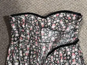 Strapless Short Dress Multiple thumbnail 4