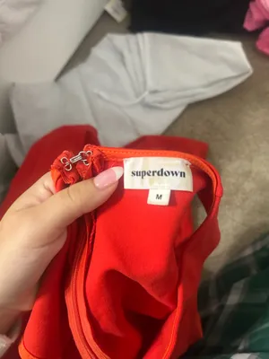 Revolve superdown Mini Dress Red thumbnail 4