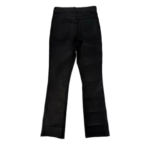 Sam Edelman Black Penny Bootcut Jeans NWT High Rise Coated Denim Size 27 thumbnail 11