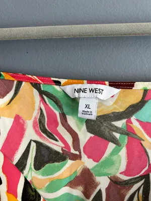 Nine West XL print tank top thumbnail 4