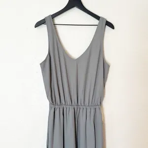 Show Me Your Mumu Dress Womens Bridesmaid Kendall V Neck Gray Side Slit XL NEW‎ thumbnail 4