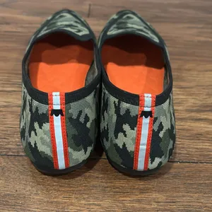 Birdies Blackbird Flat Loafer Shoe Camo Green Point Knit Size 9 thumbnail 3