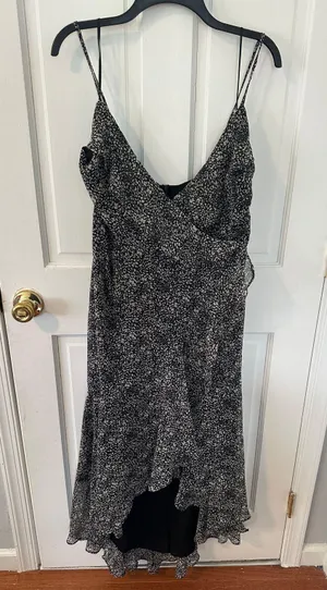 Express Black/White Maxi Dress thumbnail 1