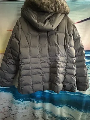 Calvin Klein Women’s Quilted Hooded Puffer Jacket with Faux Fur Trim XL thumbnail 2