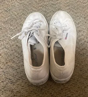 White Superga Sneakers  thumbnail 1