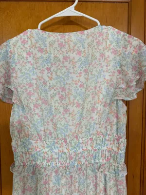 Flowy spring Altar'd State maxi dress  thumbnail 5