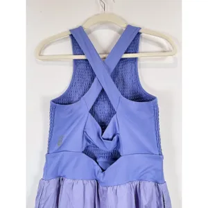 FP Movement Womens Romper Blue Breathless Sleeveless Smocked Shortsie Large thumbnail 6