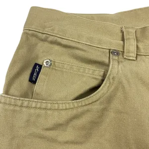 Lauren Ralph Lauren Women's Size 8 100% Cotton Denim Jeans Khaki‎ Tan Vintage thumbnail 3