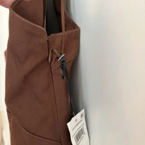 NWT 1.STATE L Brown Cotton Sleeveless Tie Open Back Dress Statement Date Sheath thumbnail 4