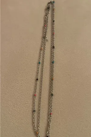 Cactus necklace Silver thumbnail 3
