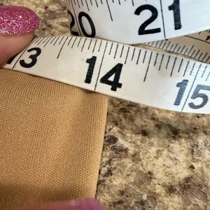 Tan Pants Side Pocket Elastic Waistband Medium thumbnail 6
