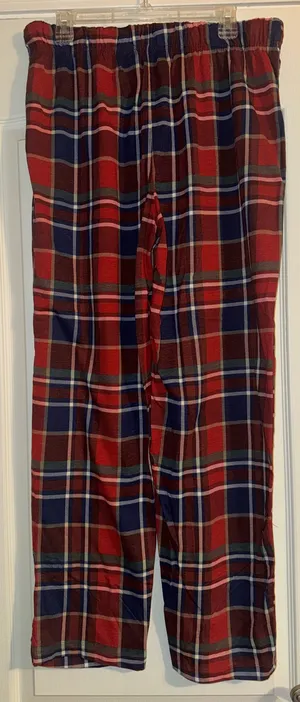 Indera mills red and blue plaid pajama pants. Never worn 75026 9109-3 plaid rn 123187 thumbnail 2