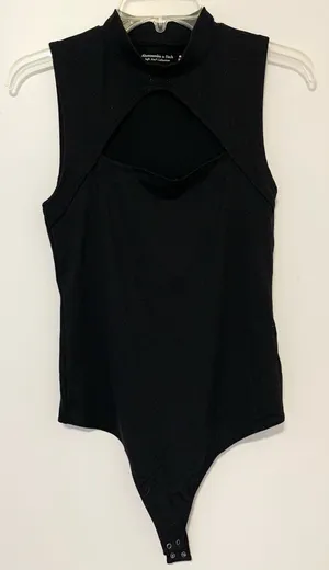Abercrombie and Fitch Black Bodysuit thumbnail 1