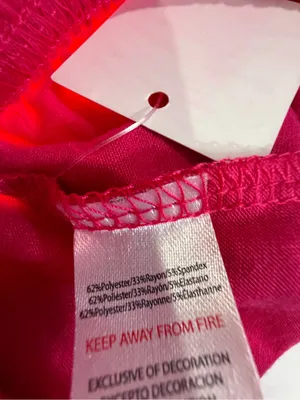 Flora Nikrooz Fuchsia Short Pajama Set with Contrast Piping thumbnail 5