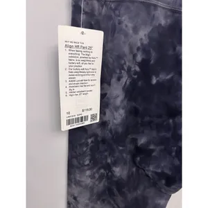 Lululemon Align HR Pant 25” Size 10 Diamond Dye Pitch Grey Graphite DDPG 04971 thumbnail 4