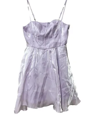 NWT CIDER Fairy Lilac Sweetheart Costume Mini Dress Sz M thumbnail 2