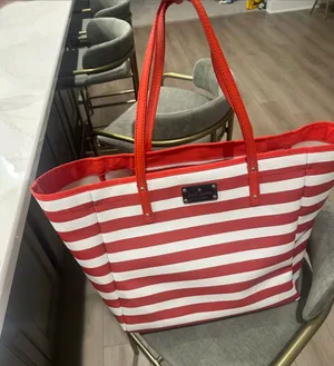 Kate Spade Red‎ and white large tote bag thumbnail 1