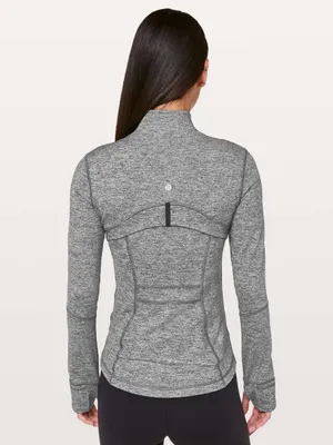Lululemon Define Jacket Heathered Black Luon Size 4 thumbnail 2