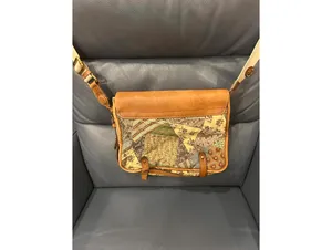 LRL RALPH LAUREN LEATHER MULTI PATCHWORK CROSSBODY BAG thumbnail 6