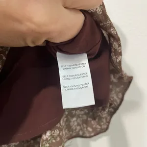 Altar’d State Brown Floral Ruffle Mini Skirt XS NWT Boho‎ Cottagecore thumbnail 8