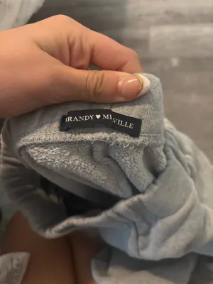 Grey Brandy Melville Sweatpants Cuff thumbnail 4