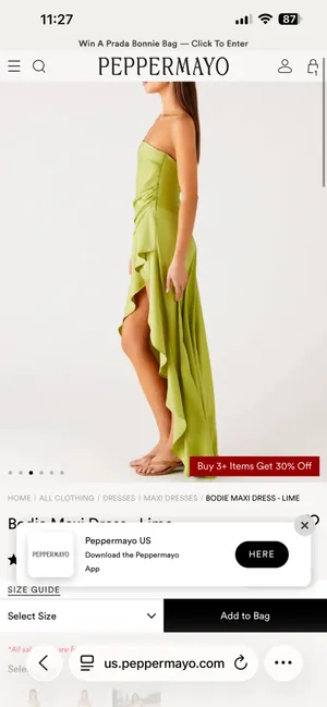 Peppermayo maxi dress  thumbnail 2
