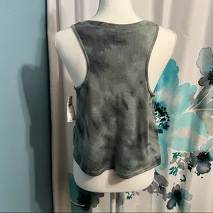 V neck tie dye tank thumbnail 2