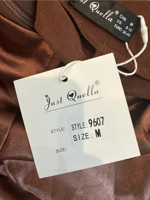 Just Quella Brown Satin Cutout Bodycon Dress thumbnail 7